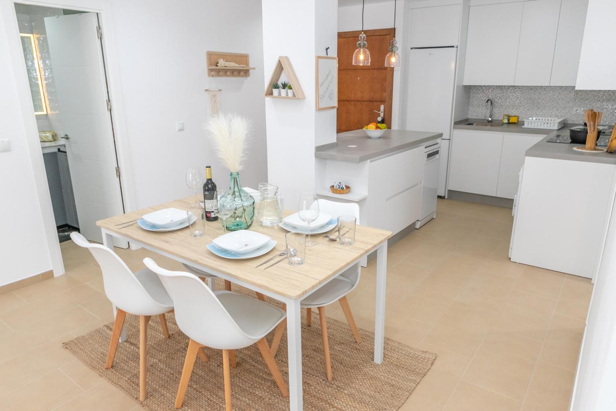 Casa Melva - Primera Linea Con Terraza, Moderno Барбате Экстерьер фото