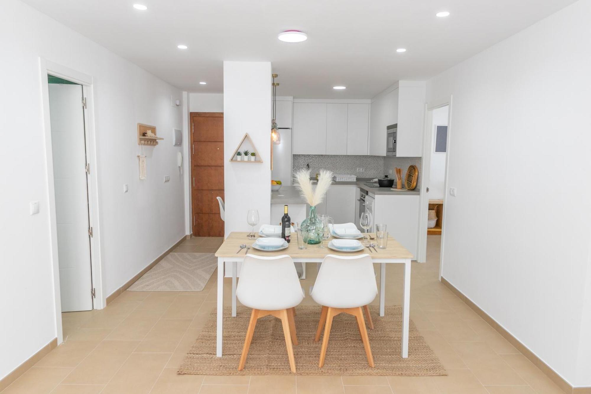 Casa Melva - Primera Linea Con Terraza, Moderno Барбате Экстерьер фото