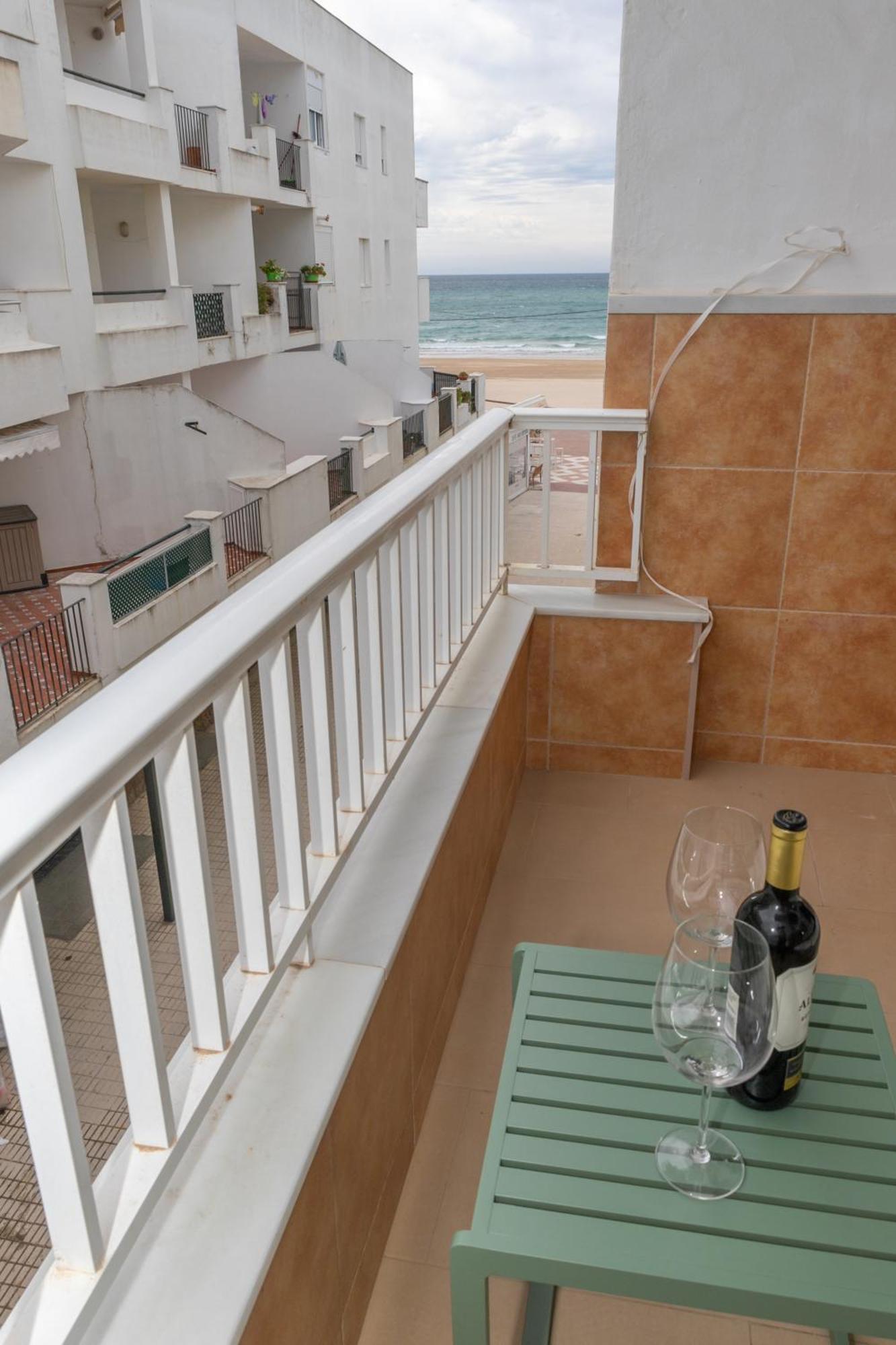 Casa Melva - Primera Linea Con Terraza, Moderno Барбате Экстерьер фото